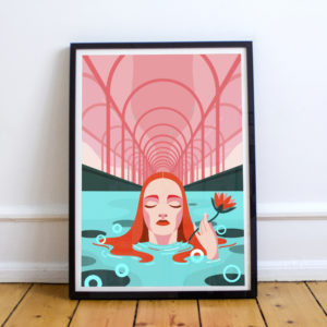 Plakat: Waterlily