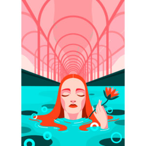Plakat: Waterlily
