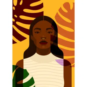 Plakat: Monstera