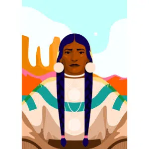 Plakat: Indianka 2022