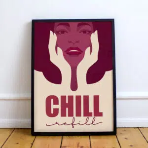 Plakat: Chill Refill