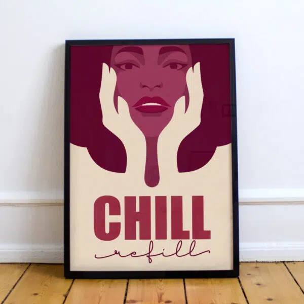 Plakat: Chill Refill